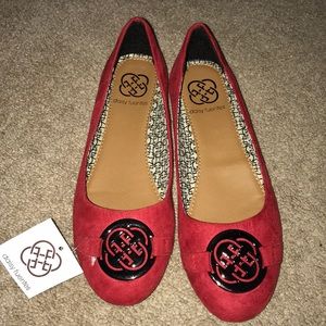 Daisy Fuentes Red Flats